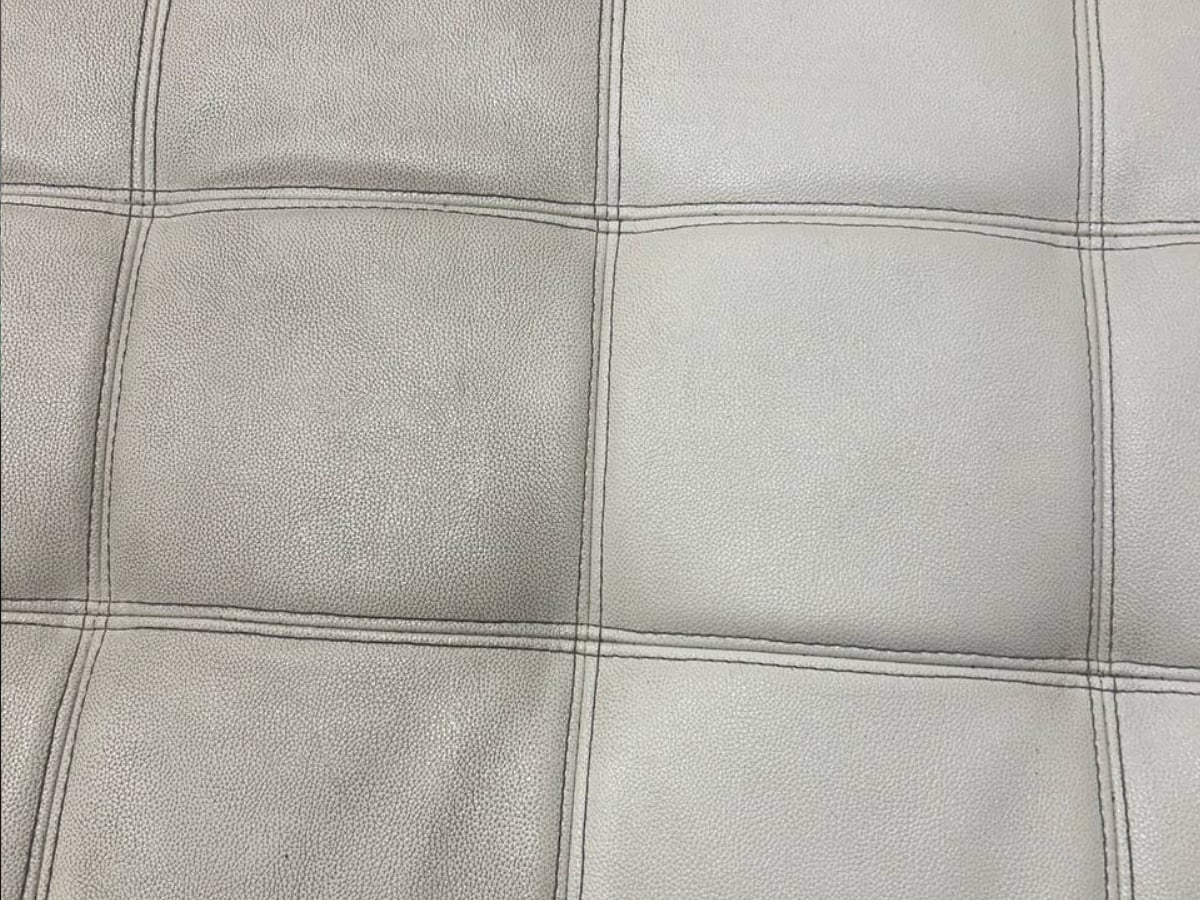 Leather cleaning in a Charlotte, NC home, leather sofa conditioned and cleaned